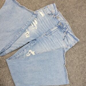 American Eagle Outfitters Light Blue High Rise Jeans